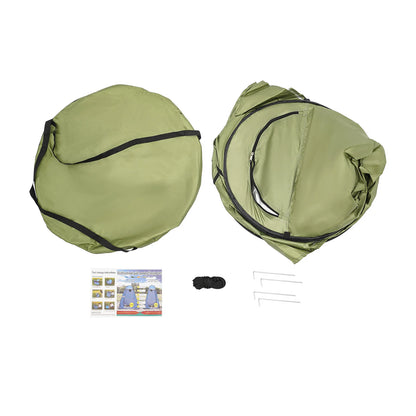 Draagbare toilettent voor wandelen, buiten kamperen, privacy, beschutting, waterdicht, 1,2 x 1,2 x 1,9 m, voor wandelen, picknicks, vissen, kamperen
