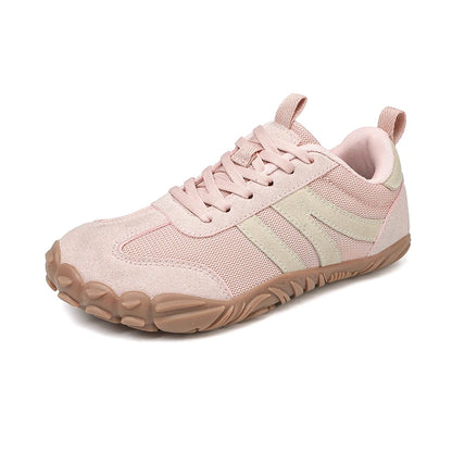 2026 Nieuwe Brede Teen Blotevoeten Schoenen Heren Dames Zero Drop Minimalistische Sneakers Retro Outdoor Antislip Wandelschoenen Casual Sneaker