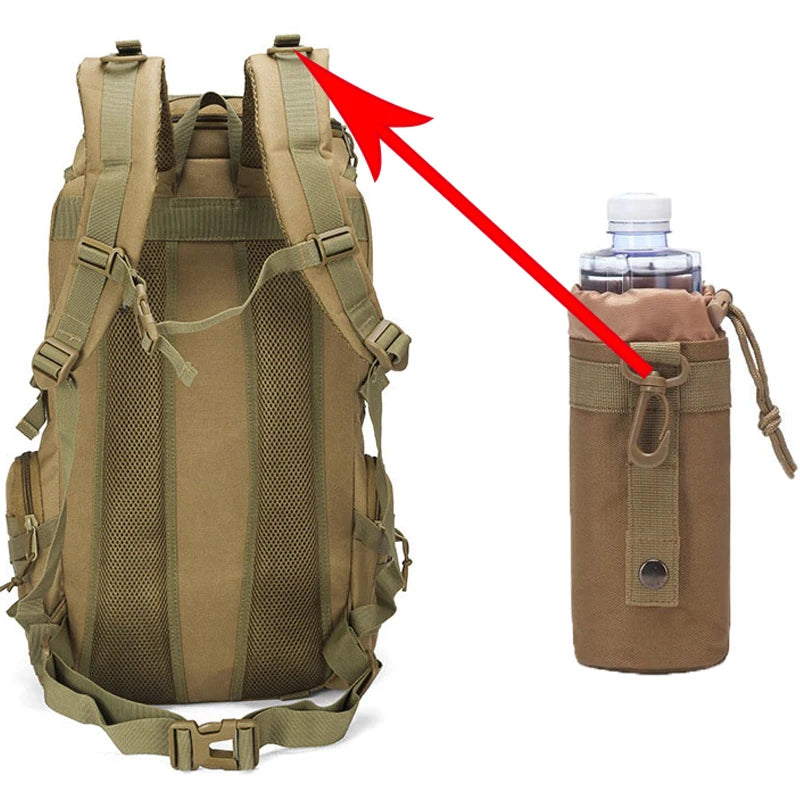 Tactische rugzak Survival Bag Jacht MOLLE Rugzak GYM voor heren EDC Ou ...
