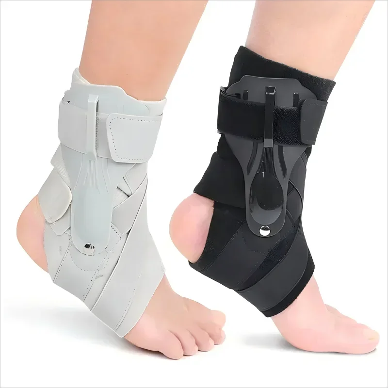 1/2 Stuks Enkelbrace Voor Verstuikte Enkel Ondersteuning Met Zijstabilisatoren Voor Mannen Vrouwen Enkelspalk Stabilisator Herstel Tendinitis