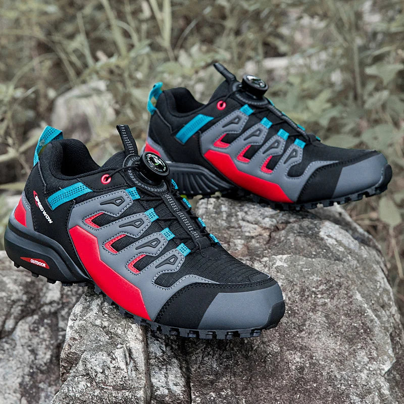 Wandelschoenen voor heren Suède buitenschoenen Slijtvaste heren Trekking Wandelen Jacht Tactische sneakers