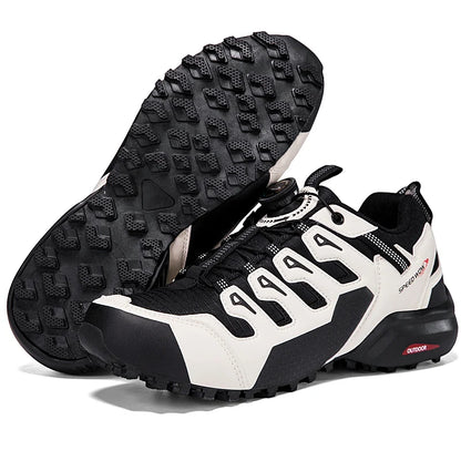 Wandelschoenen voor heren Suède buitenschoenen Slijtvaste heren Trekking Wandelen Jacht Tactische sneakers