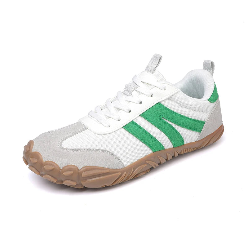 2026 Nieuwe Brede Teen Blotevoeten Schoenen Heren Dames Zero Drop Minimalistische Sneakers Retro Outdoor Antislip Wandelschoenen Casual Sneaker