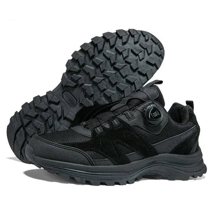 Baasploa Heren Wandelschoenen Antislip Slijtvast Outdoor Klimmen Wandelschoenen voor Heren Comfort Binnenkatoen Outdoor Sneakers