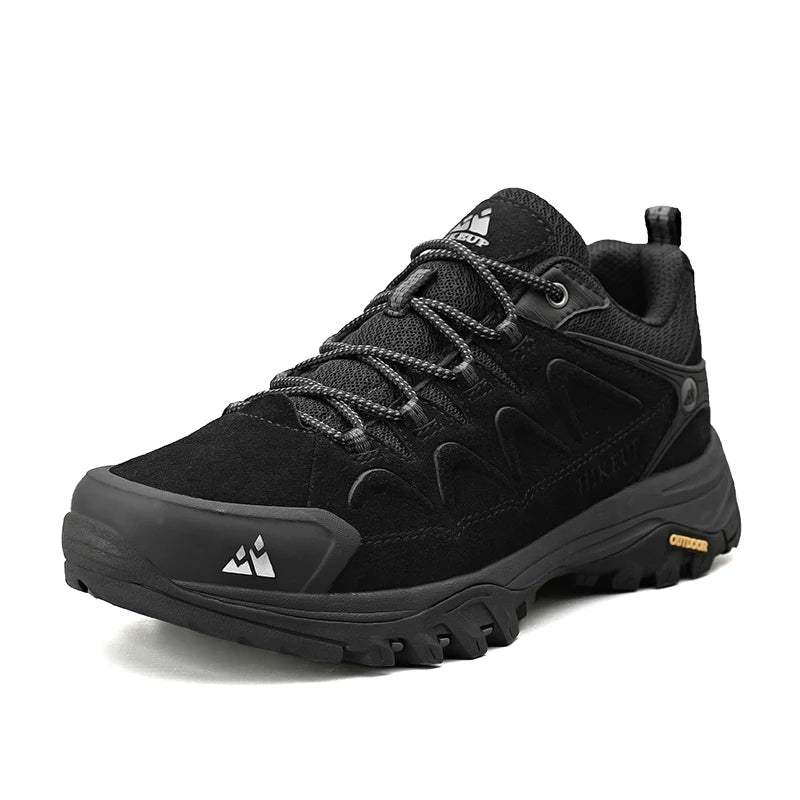 HIKEUP lederen herenschoenen voor heren casual schoenen mode waterdichte winter luxe designer merk werklaarzen man antislip sneakers