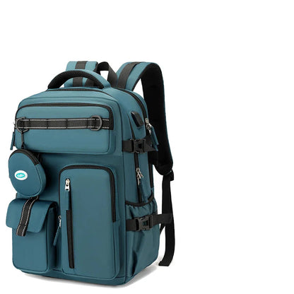 3ps vacuümcompressie-rugzak met vacuümpomp, laptoprugzak, cabine-reisrugzak, onafhankelijk opbergvak, suita