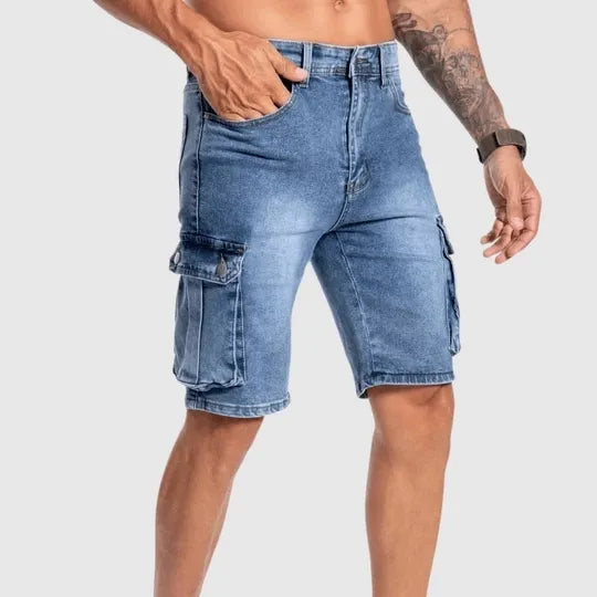 Bram - Denim shorts voor mannen - Visconte