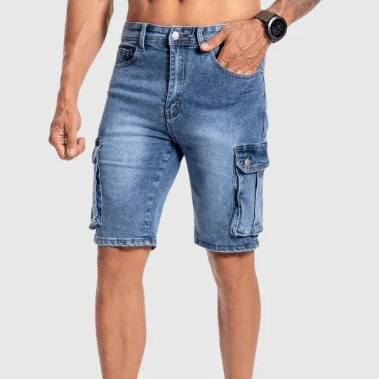 Bram - Denim shorts voor mannen - Visconte