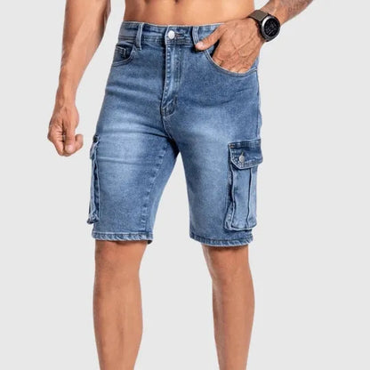 Bram - Denim shorts voor mannen - Visconte