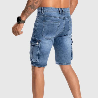 Bram - Denim shorts voor mannen - Visconte