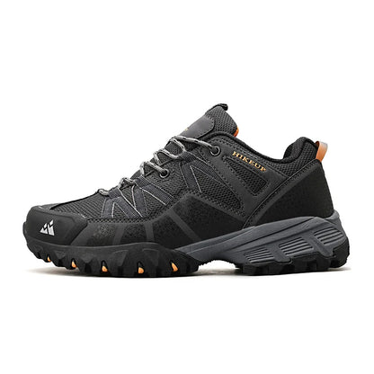 HIKEUP Ademende demping Antislip-sneakers Wandelschoenen voor heren Hardlooptrekkingsneakers Outdoor bergsportschoenen voor heren