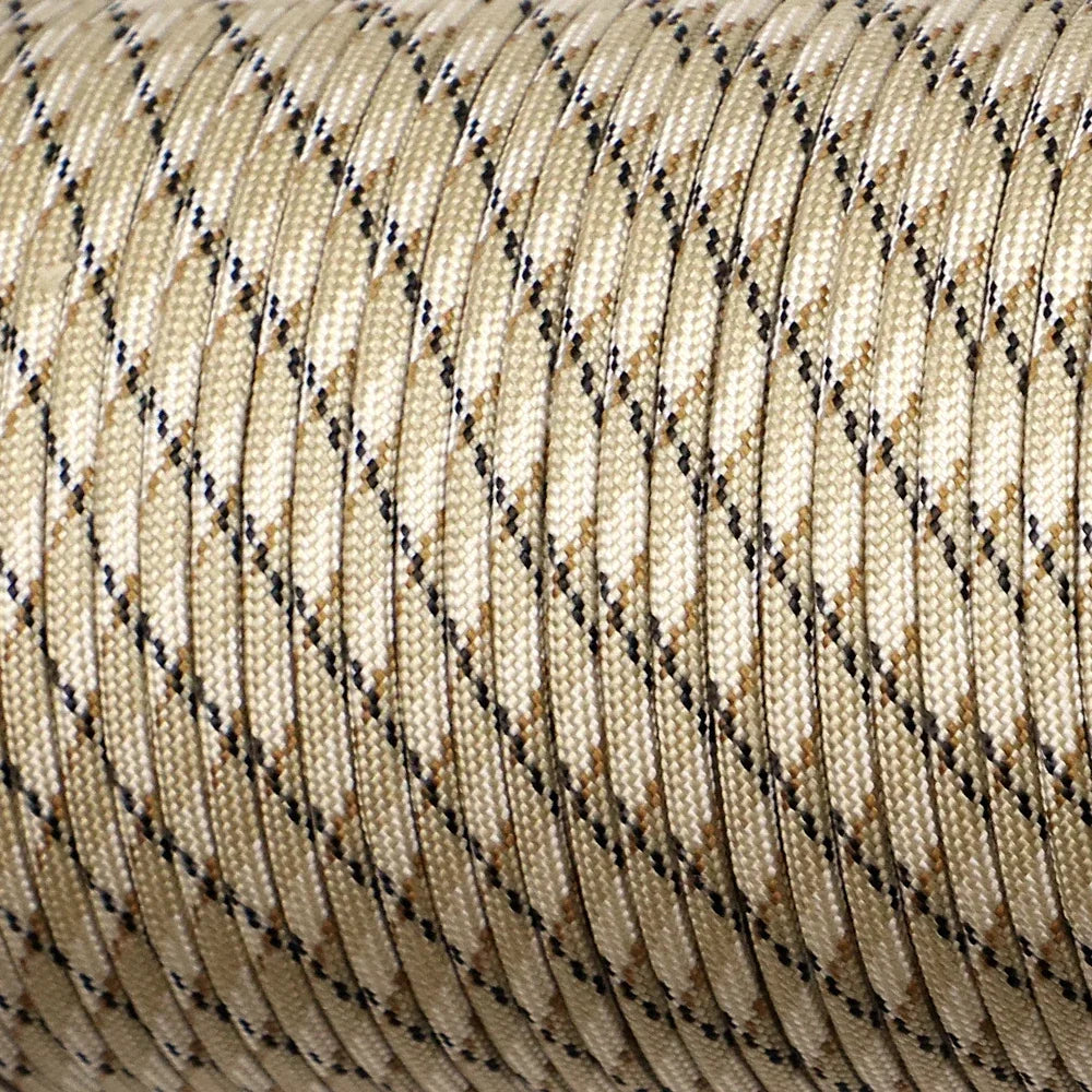 5/15/31/50M Militaire Paracord 7 Cores 4mm 550 Paracord Tactische Parachute Camping accessoires Outdoor Survival DIY Armband Touw