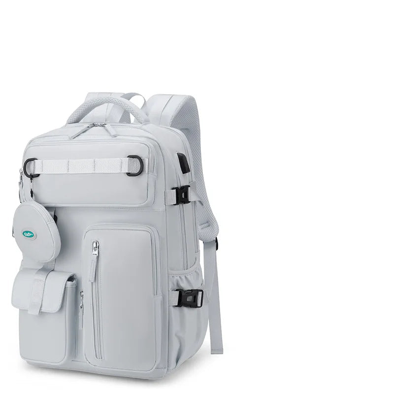 3ps vacuümcompressie-rugzak met vacuümpomp, laptoprugzak, cabine-reisrugzak, onafhankelijk opbergvak, suita
