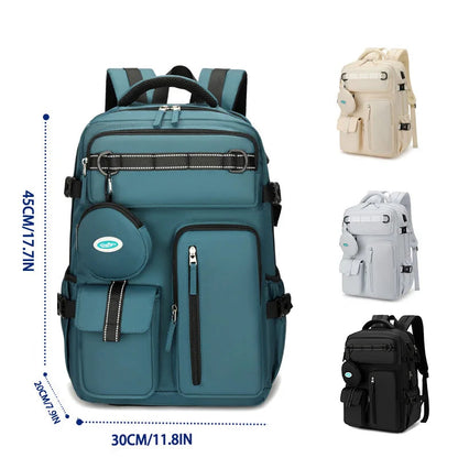 3ps vacuümcompressie-rugzak met vacuümpomp, laptoprugzak, cabine-reisrugzak, onafhankelijk opbergvak, suita