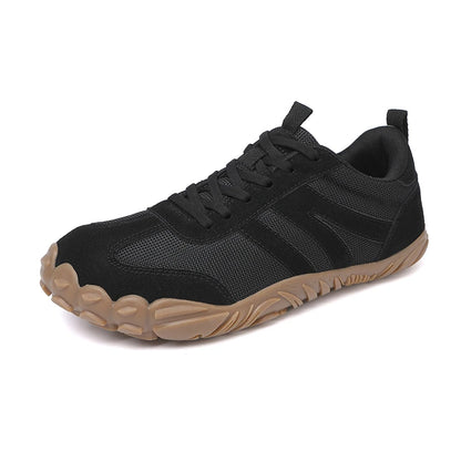 2026 Nieuwe Brede Teen Blotevoeten Schoenen Heren Dames Zero Drop Minimalistische Sneakers Retro Outdoor Antislip Wandelschoenen Casual Sneaker