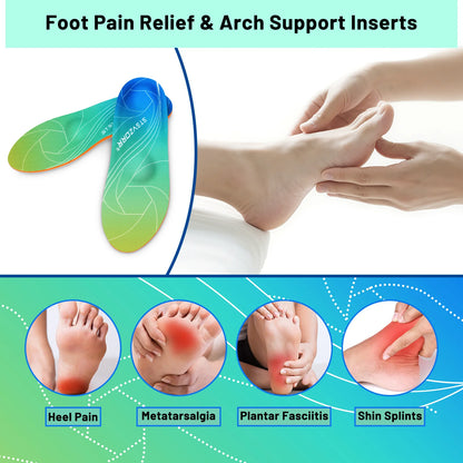 iFitna Fasciitis Plantaris Relief Orthopedische Schoen Binnenzool Middenvoetpijn Platvoeten Steunzool Insert Mannen & Vrouwen Staande De hele dag