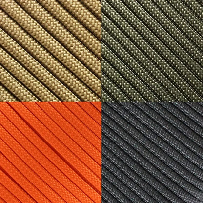 5/15/31/50M Militaire Paracord 7 Cores 4mm 550 Paracord Tactische Parachute Camping accessoires Outdoor Survival DIY Armband Touw