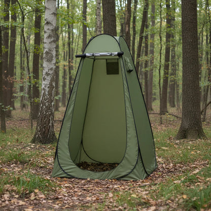 Draagbare toilettent voor wandelen, buiten kamperen, privacy, beschutting, waterdicht, 1,2 x 1,2 x 1,9 m, voor wandelen, picknicks, vissen, kamperen