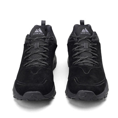 HIKEUP Wandelschoenen voor heren Buitensporten Kamperen Jagen Wandelschoen Suède Echt leer Ademende sneaker Antislip