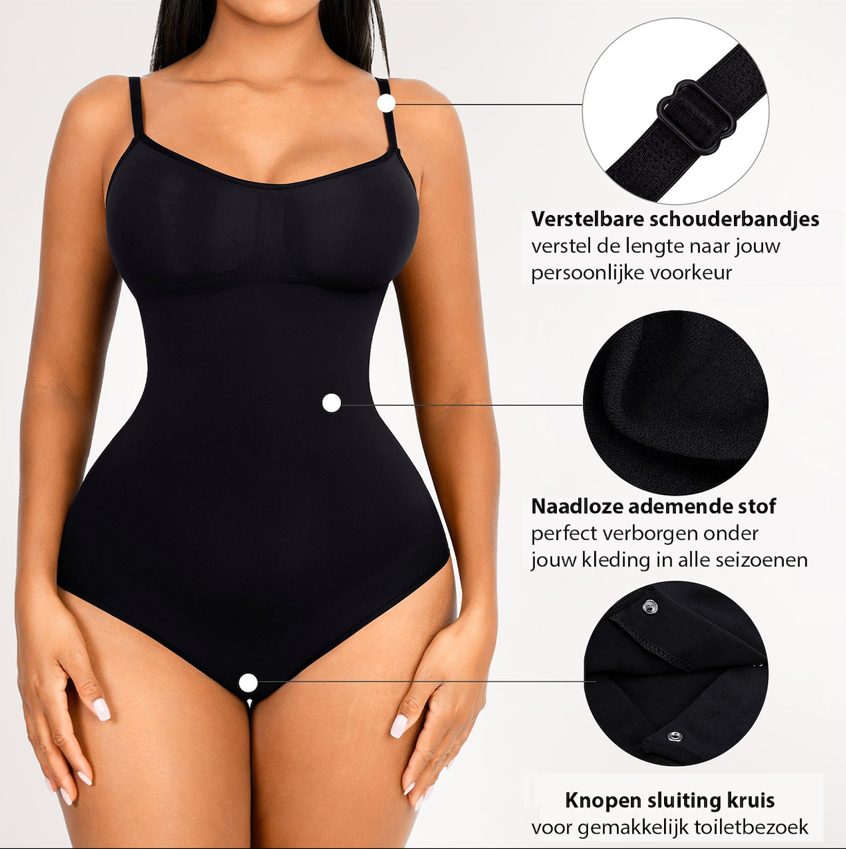 Snatched Bodysuit Women - Slim Fit - Belle Couture - FP 18 - Essential Elegance