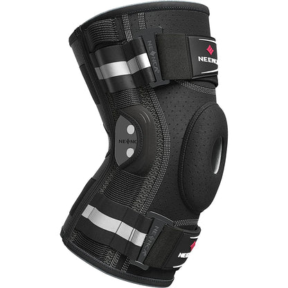 NEENCA Scharnierende Kniebrace voor Kniepijn Kniesteun met Zijstabilisatoren Gewrichtspijn Verlichting Artritis Meniscusscheur ACL PCL