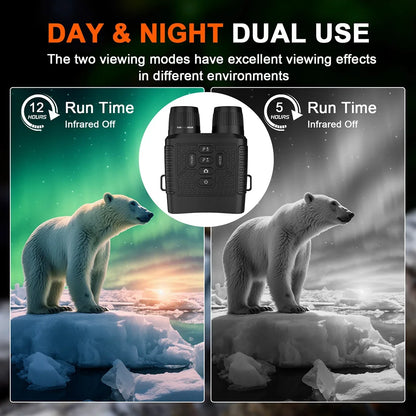 3 ''Scherm 2.5K Nachtzicht Verrekijker 6X Digitale Zoom Met Tactisch Licht 2000mAh Infrarood Nachtkijker voor Camping