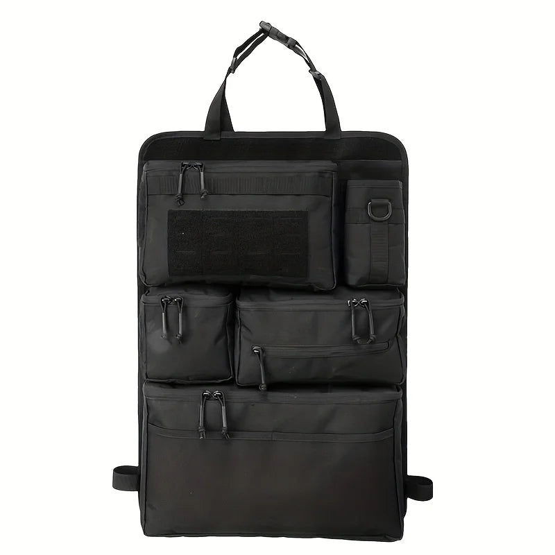 Multifunctionele bagage-organizer en opbergtas, tactische opbergtas voor achterbank in de auto, hangende achterbanktas