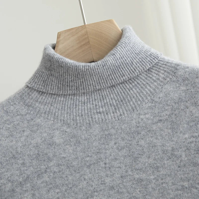 Business Ull Turtleneck | Material av hög kvalitet - Varmt och mysigt - Höst - Perfekt för formella och informella tillfällen