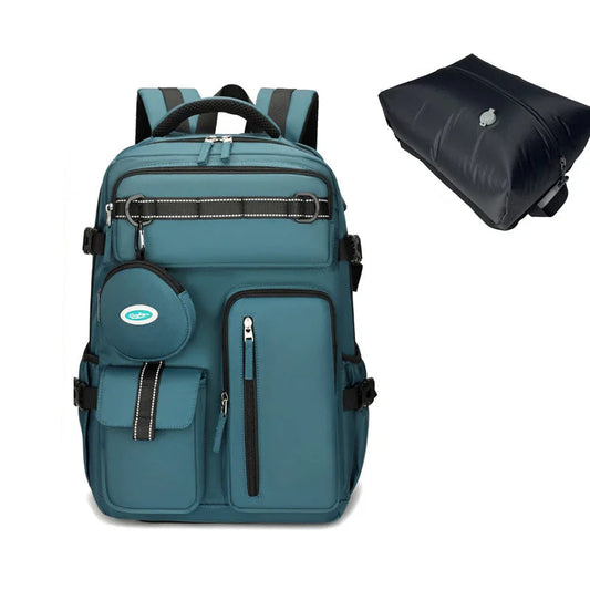 3ps vacuümcompressie-rugzak met vacuümpomp, laptoprugzak, cabine-reisrugzak, onafhankelijk opbergvak, suita