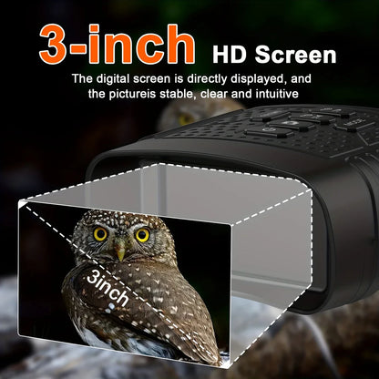 3 ''Scherm 2.5K Nachtzicht Verrekijker 6X Digitale Zoom Met Tactisch Licht 2000mAh Infrarood Nachtkijker voor Camping