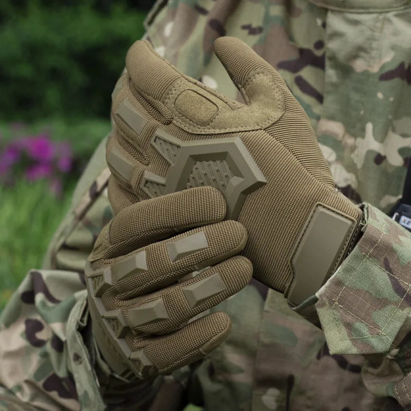 Touch Scree Tactische Handschoenen Heren Paintball Airsoft Outdoor Sport Schieten Wandelen Racing Politie Lange Vinger Handschoenen