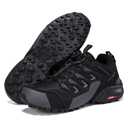 Wandelschoenen voor heren Suède buitenschoenen Slijtvaste heren Trekking Wandelen Jacht Tactische sneakers