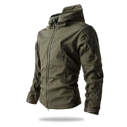 Lurker Shark Skin Soft Shell Tactische Jas Mannen Waterdichte Fleece Kapmantel Jacht Kleding Herfst Nieuwe Outdoor Camouflage Jas