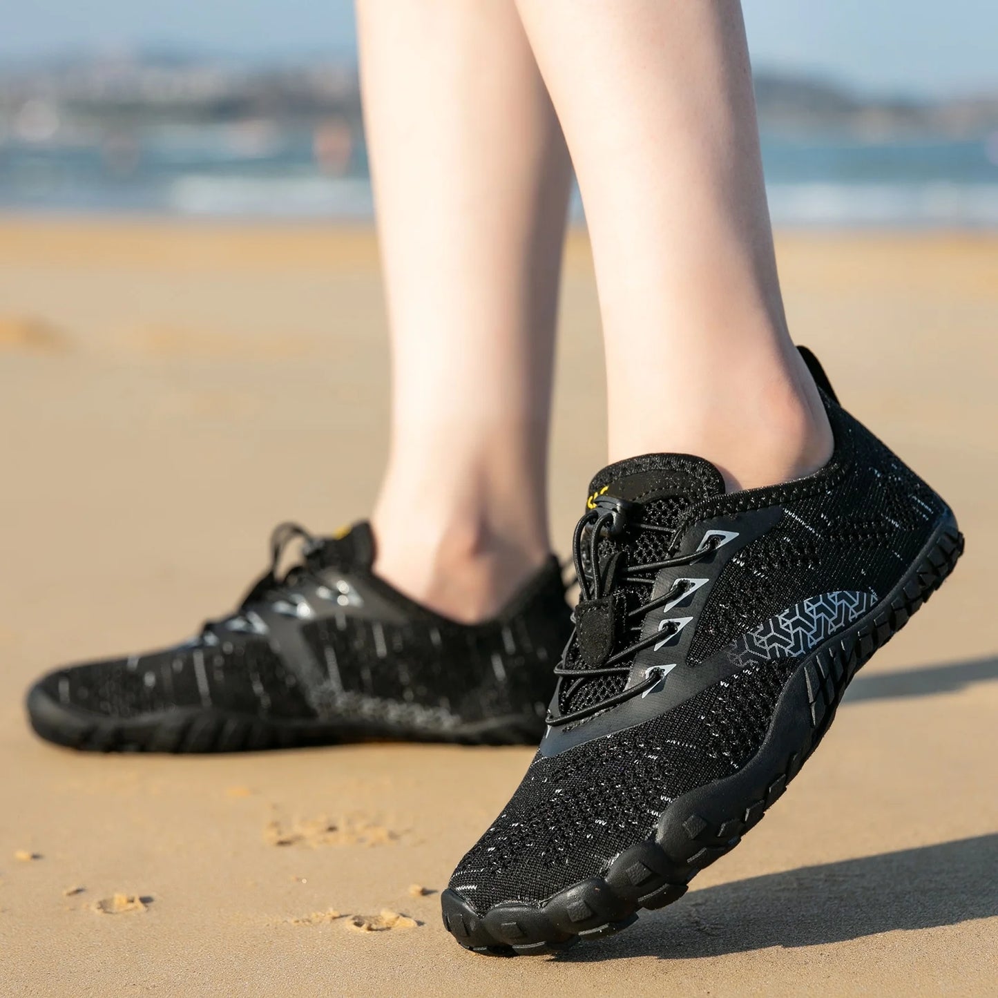 Brede teen nul blote voeten schoenen heren minimalistische waterschoenen ademend voor wandelen rotsklimmen worstelen trailrunning sneakers