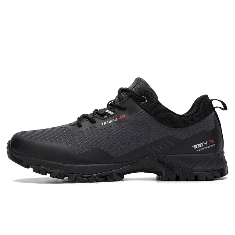 Baasploa Mannen Nieuwe Wandelschoenen Outdoor Waterdichte Slijtvaste Antislip Sneakers Mannelijke Casual Lichtgewicht Veterschoenen Wandelschoenen