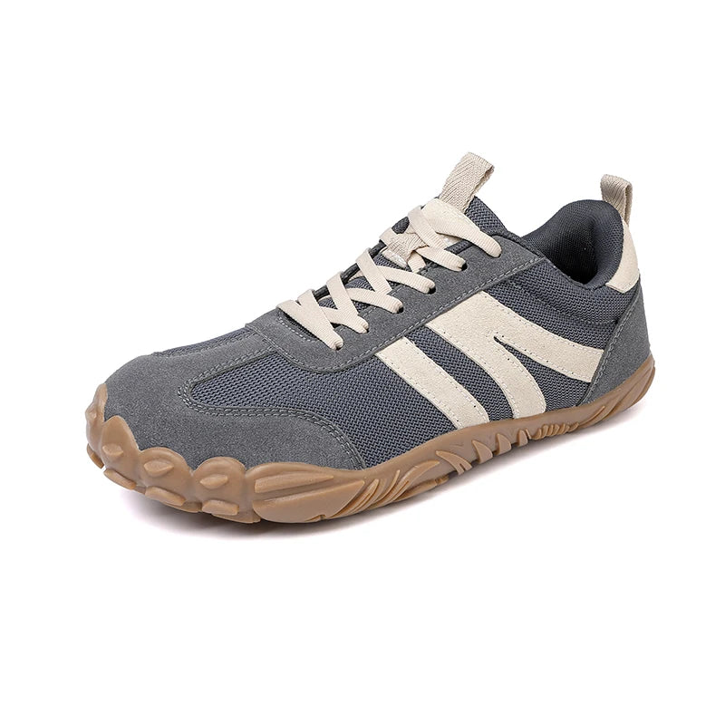 2026 Nieuwe Brede Teen Blotevoeten Schoenen Heren Dames Zero Drop Minimalistische Sneakers Retro Outdoor Antislip Wandelschoenen Casual Sneaker