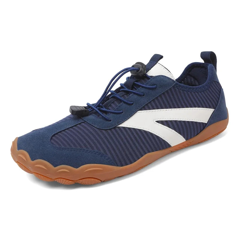 2026 Nieuwe Brede Teen Blotevoeten Schoenen Heren Dames Zero Drop Minimalistische Sneakers Retro Outdoor Antislip Wandelschoenen Casual Sneaker