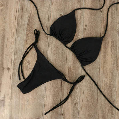 Lena Tan-Free Bikini – Snygg sommarbikini utander för jämn hudton