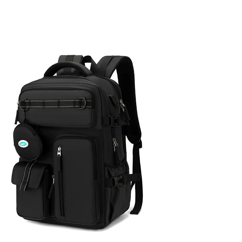 3ps vacuümcompressie-rugzak met vacuümpomp, laptoprugzak, cabine-reisrugzak, onafhankelijk opbergvak, suita