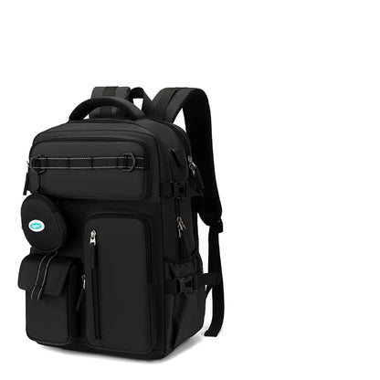 3ps vacuümcompressie-rugzak met vacuümpomp, laptoprugzak, cabine-reisrugzak, onafhankelijk opbergvak, suita