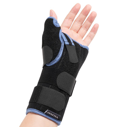VELPEAU Polsspalk Medisch voor pijn in carpale tunnels, tendinitis en artritis, polsbrace met verstelbare duimsteun
