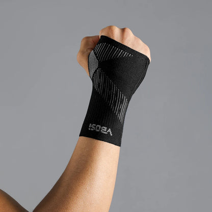 VBOSi 1-delige compressie elastische ademende polssteun palmhoes voor sporttraining en dagelijks gebruik