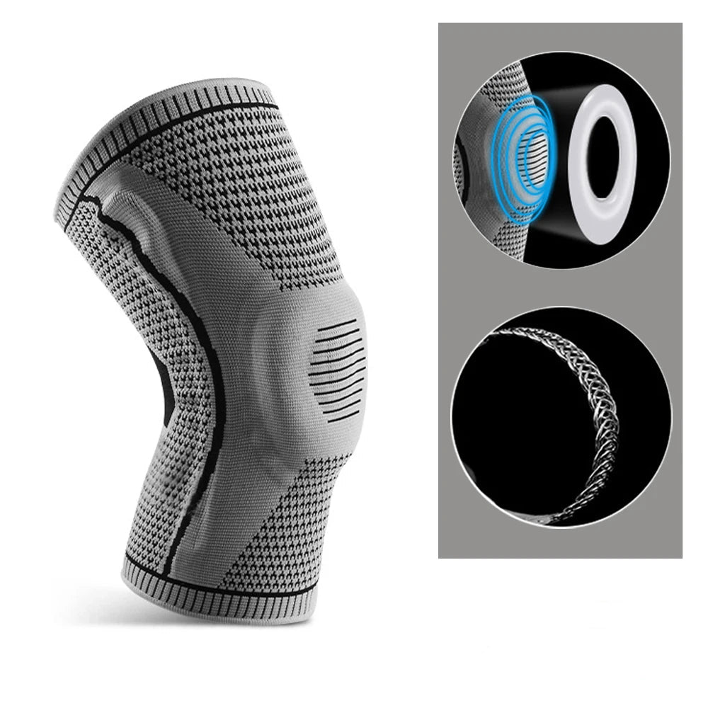 1 PCS Professionele Sport Kniebrace voor Artritis Crossfit Protector Ondersteuning Pads Meniscus Scheur Gewrichtspijn Relief Hardlopen Rijden