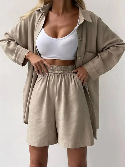 Dames Set met Blouse en Broek - Visconte