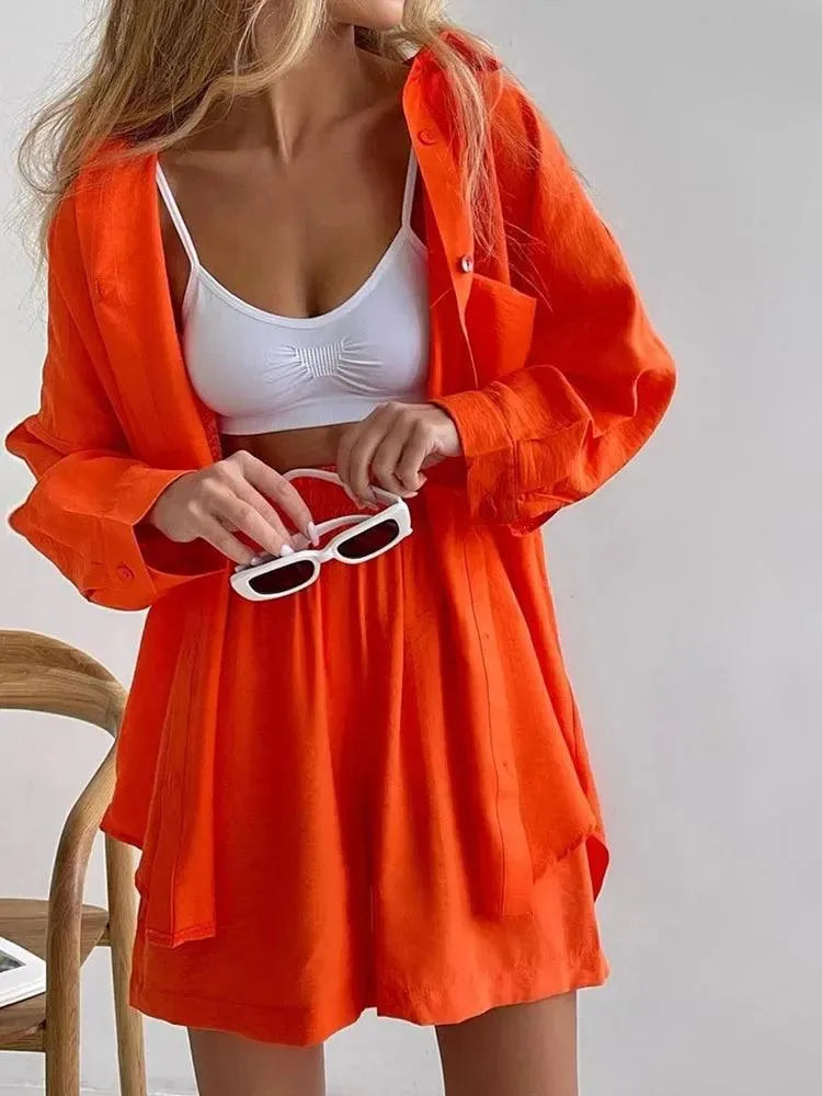 Dames Set met Blouse en Broek - Visconte
