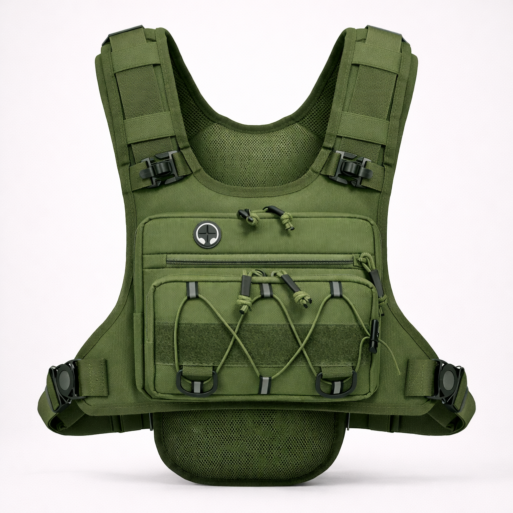 Running Chest Pack Hydratatievest voor fietsen Wandelen Fietsrace Marathontas Heren Dames Sport Tactisch zakje Campingrugzak