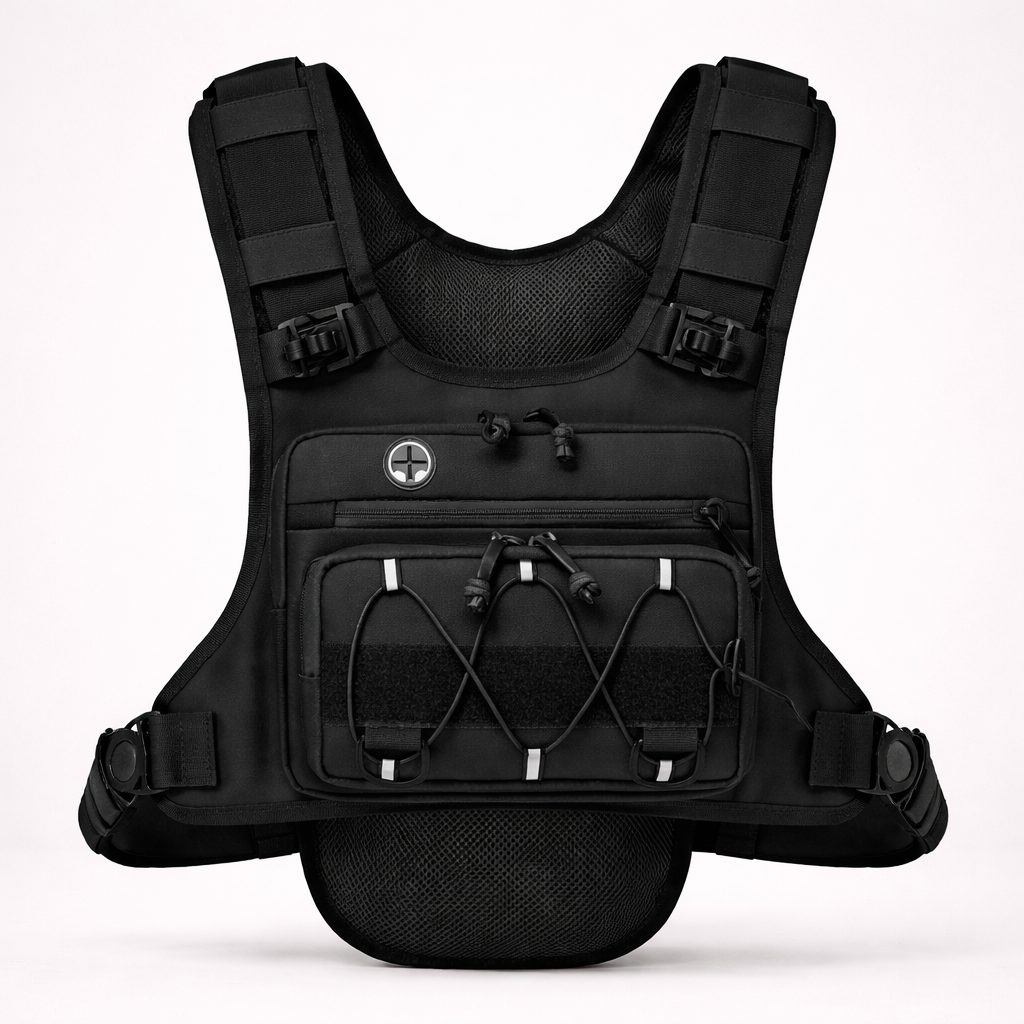 Running Chest Pack Hydratatievest voor fietsen Wandelen Fietsrace Marathontas Heren Dames Sport Tactisch zakje Campingrugzak