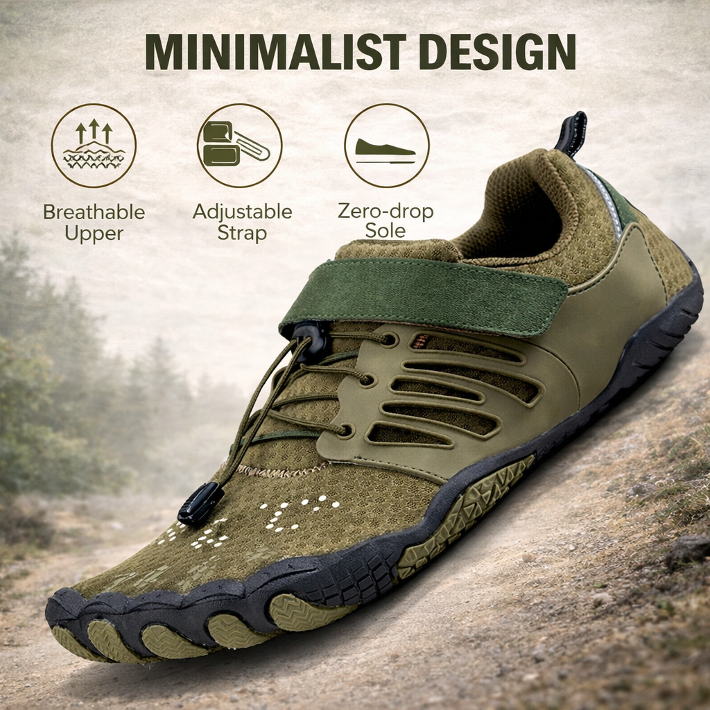 Mens Womens Barefoot Minimalistische Water Trail Loopschoenen Cross Training Wandelen Brede Teen Grip Arch Ondersteuning Schoenen