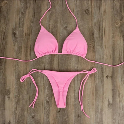 Lena Tan-Free Bikini – Snygg sommarbikini utander för jämn hudton