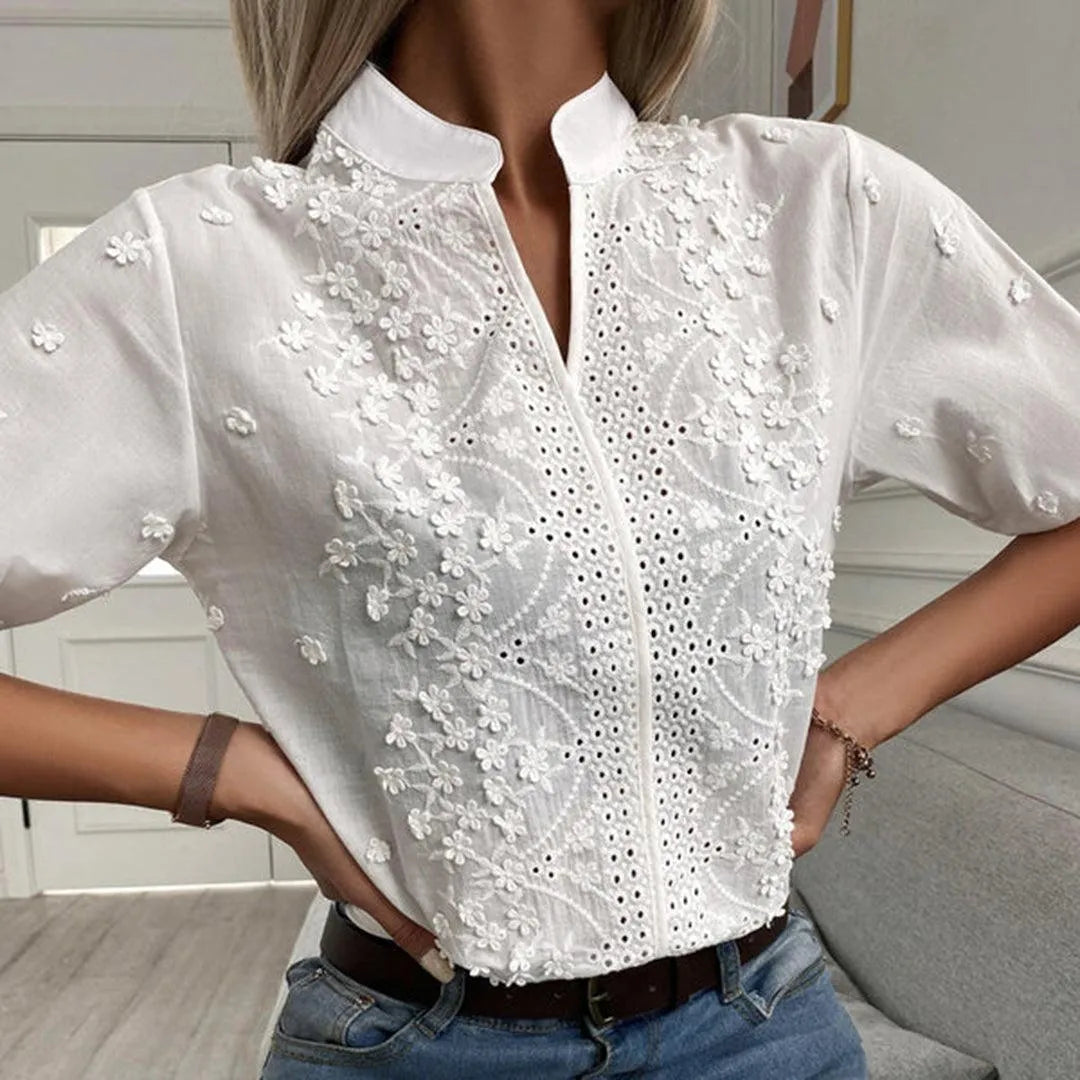 BLONDIE | Relaxte chique blouse - Visconte